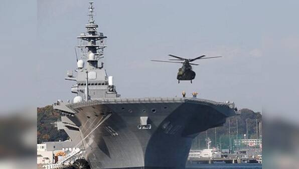 Japan to put up biggest show of force since WWII, will send largest ever warship to South China Sea