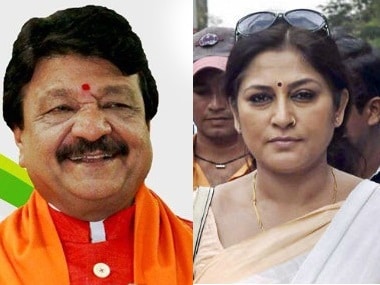 Kailash Vijayvargiya and Roopa Ganguly have been named in West Bengal molestation case