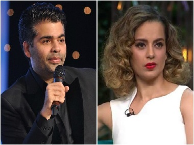 Kangana Ranaut responds to Karan Johar's comments: 'When they go low, we go high' Kangana Ranaut responds to Karan Johar's comments: 'When they go low, we go high'