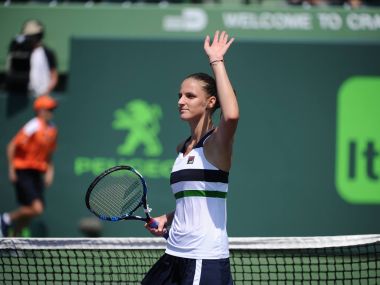 Karolina Pliskova cruised into the third round of the Miami Open. Iamge courtesy: Facebook/@MiamiOpen