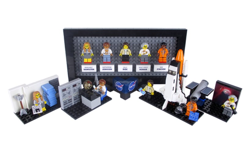 Hidden figures no more: Lego to release new toy set to honour women of Nasa