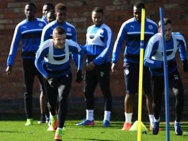 Leicester City will look to overturn a 2-1 deficit from the 1st leg against Sevilla in the Champions League. AFP
