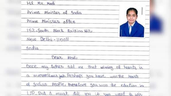 Pakistani girl congratulates Narendra Modi for UP win, pleads him to restore peace