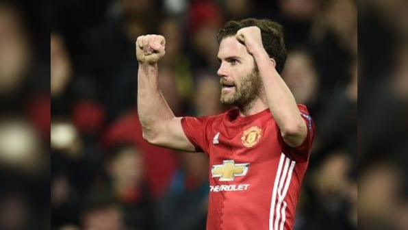 Europa League: Juan Mata hands Manchester United victory over feisty Rostov