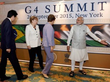 UNSC permanent seat: India and other G4 countries ready to forgo veto for now if granted membership UNSC permanent seat: India and other G4 countries ready to forgo veto for now if granted membership