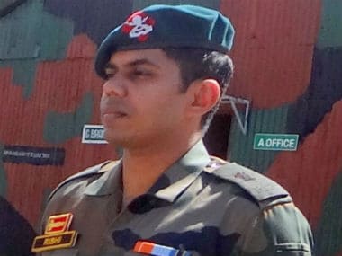 Major Rishi R. Image obtained from army sources