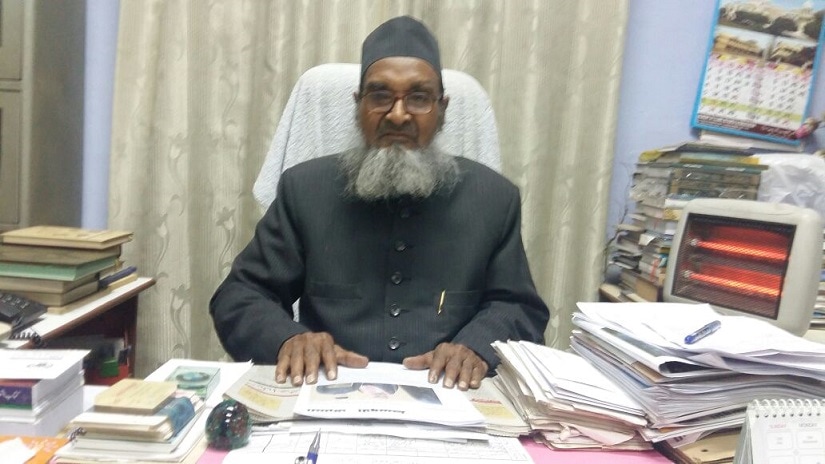 Maulana Saidur Rahman, principal of Darul Uloom Nadwatul Ulama, Lucknow. Firstpost/Tufail Ahmad