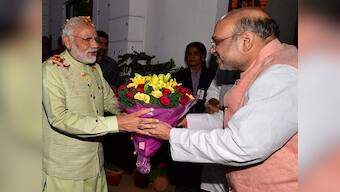 Narendra Modi victory walk: Good governance, development for all laced PM's speech at BJP HQ