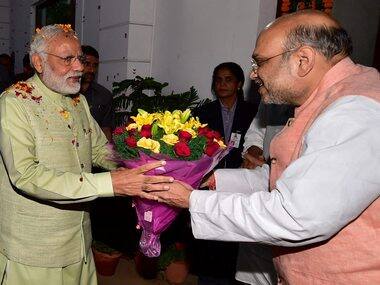 Narendra Modi victory walk: Good governance, development for all laced PM's speech at BJP HQ