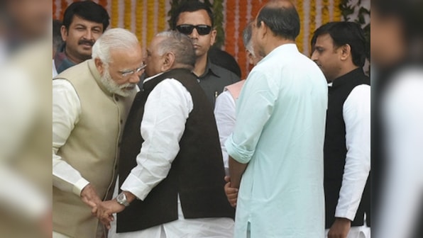 'Inko sikhaiye kuch': BJP leader claims this is what Mulayam Singh Yadav told Narendra Modi at Adityanath's oath ceremony