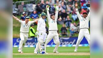 New Zealand vs South Africa: Hosts stay alive with Dean Elgar's wicket but rain could play spoilsport
