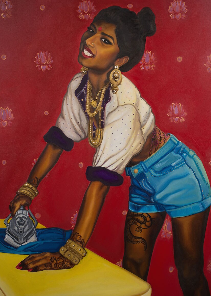 Badass Indian Pin Ups Art That Challenges What An Indian Woman Looks Like Firstpost