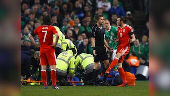 World Cup qualifiers: John O'Shea considers himself 'lucky' to avoid broken leg after Gareth Bale's 'hard' tackle