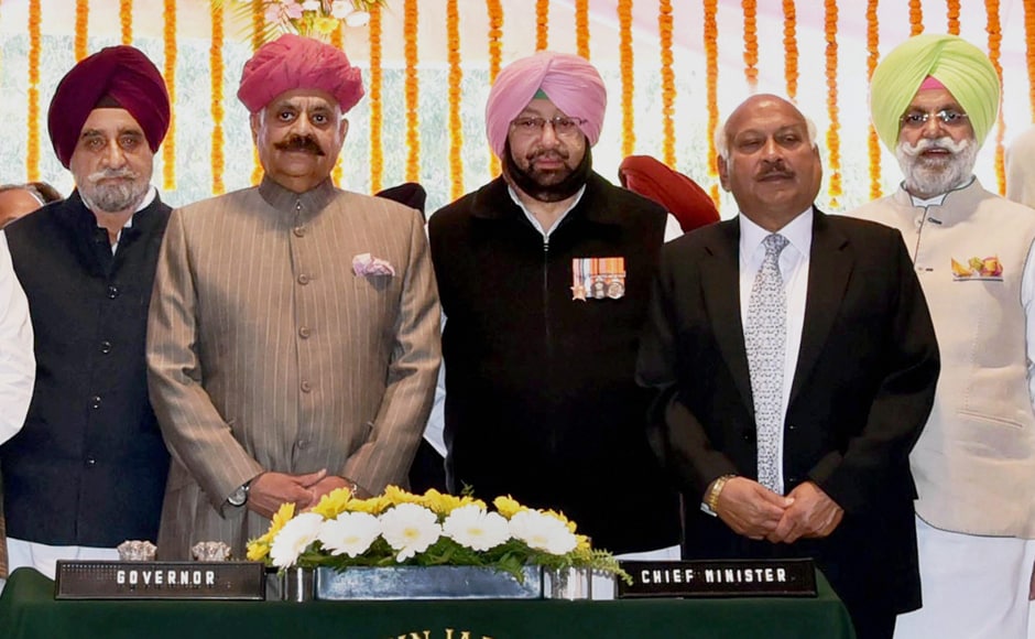 Cricketer-turned politician Navjot Singh Sidhu was also sworn-in as a cabinet minister of Punjab. PTI Cricketer-turned politician Navjot Singh Sidhu was also sworn-in as a cabinet minister of Punjab. PTI