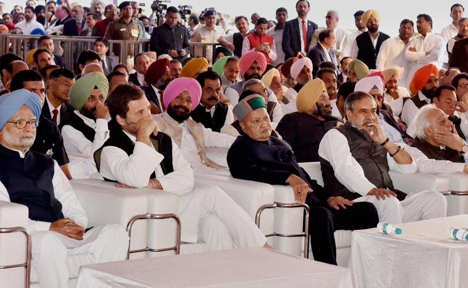 On 11 March, Congress had a landslide victory in the Punjab polls as it won 77 seats in the 117-seat Assembly. AAP and the SAD-BJP alliance were reduced to merely 20 and 18 seats respectively. PTI On 11 March, Congress had a landslide victory in the Punjab polls as it won 77 seats in the 117-seat Assembly. AAP and the SAD-BJP alliance were reduced to merely 20 and 18 seats respectively. PTI