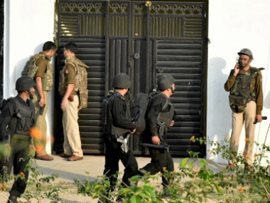 Saifullah killed inside the building in the Thakurganj area of Lucknow in the wee hours of Wednesday. PTI