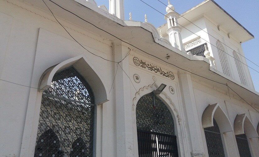 A mosque in Mubarakpur that declares in its name that it belongs to Ahle Hadith sect. Firstpost/Tufail Ahmed