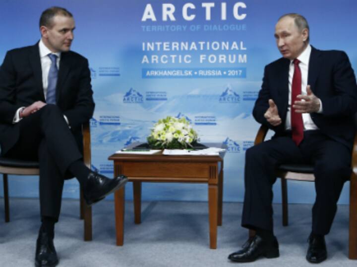 Russian President Vladimir Putin says climate change good for economy
