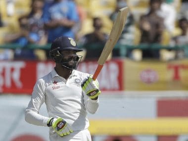 Ravindra Jadeja has made handy contributions with the bat for India in this series. AP