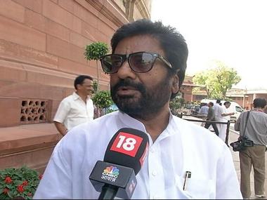 Shiv Sena MP Ravindra Gaikwad 'grounded' for hitting Air India staffer, forced to travel by train Shiv Sena MP Ravindra Gaikwad 'grounded' for hitting Air India staffer, forced to travel by train