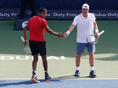 Dubai Tennis Championships: Rohan Bopanna/Marcin Matkowski beat Leander Paes/Guillermo Garcia-Lopez Dubai Tennis Championships: Rohan Bopanna/Marcin Matkowski beat Leander Paes/Guillermo Garcia-Lopez