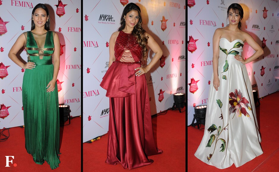 Rochelle Rao, Tanishaa Mukerji and Surveen Chawla. Sachin Gokhale/Firstpost Rochelle Rao, Tanishaa Mukerji and Surveen Chawla. Sachin Gokhale/Firstpost