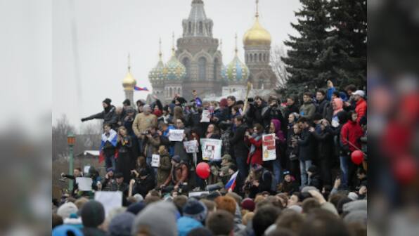 Russia: Vladimir Putin critic Alexei Navalny among hundreds arrested following nationwide protests