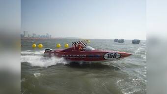 P1 Powerboat Racing: Maiden race a spectacle, but misses key elements of a live sport