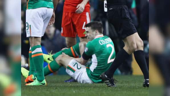 World Cup qualifiers: Ireland describe Seamus Coleman's injury during Wales match as 'big loss'