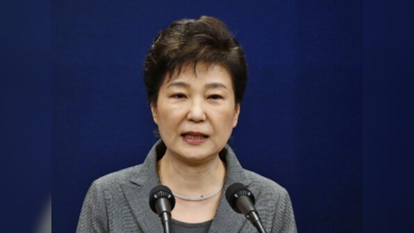 South Korean prosecutors seek arrest of former president Park Geun-hye over allegations of corruption, bribery