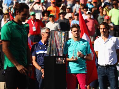 Watch: Stan Wawrinka calls Roger Federer 'an a**hole' in teary-eyed tribute after Indian Wells final loss Watch: Stan Wawrinka calls Roger Federer 'an a**hole' in teary-eyed tribute after Indian Wells final loss