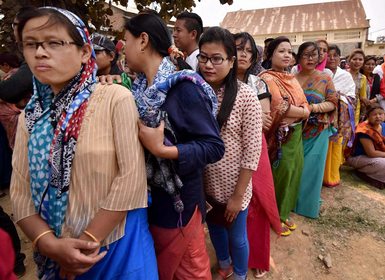 Manipur Election 2017: Over 80% turnout as phase one ends; PRJA candidate assaulted Manipur Election 2017: Over 80% turnout as phase one ends; PRJA candidate assaulted
