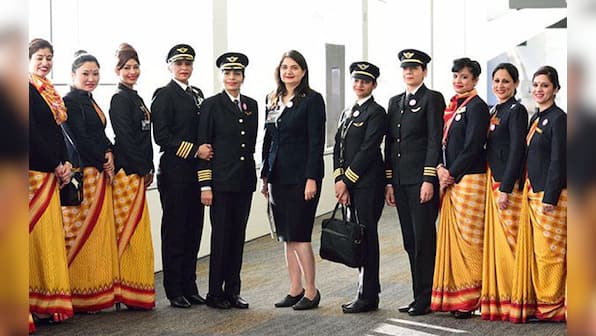 Air India sets world record by operating flight around the world with all-women crew