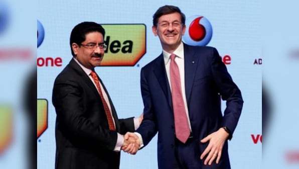Vodafone-Idea merger: Kumar Mangalam Birla, Vittorio Colao meet telecom minister to discuss the deal