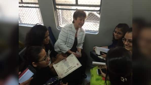 World BanK CEO Kristalina Georgieva boards Mumbai train: Will the promised $1 bn improve commuting experience?