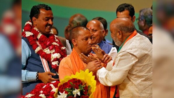 Yogi Adityanath in Delhi: UP CM meets Narendra Modi, Amit Shah, Rajnath Singh over allotment of ministries