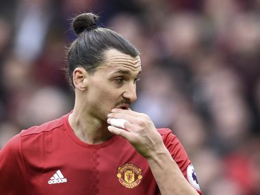 Manchester United's Zlatan Ibrahimovic. AFP