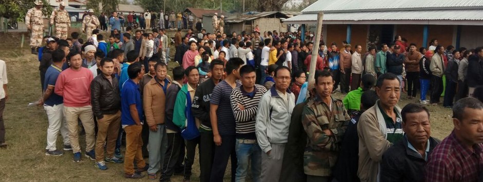 Manipur Election 2017: State on tenterhooks as predictions swing wild between Congress, BJP Manipur Election 2017: State on tenterhooks as predictions swing wild between Congress, BJP