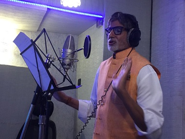 Amitabh Bachchan continues his recording spree, records 2 more songs Amitabh Bachchan continues his recording spree, records 2 more songs