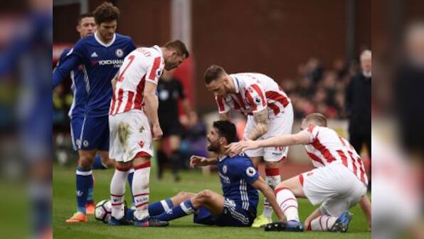 Premier League: Chelsea boss Antonio Conte hails Diego Costa after victory over Stoke City