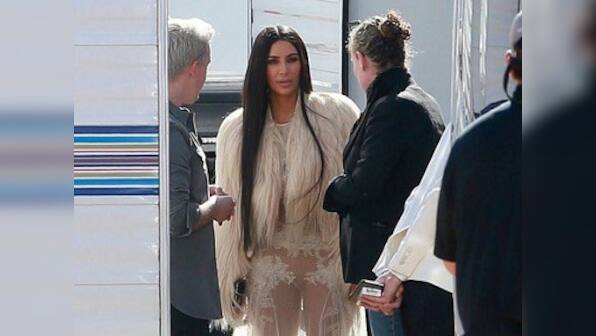 Kim Kardashian shoots for Ocean's Eight along with Rihanna, Sandra Bullock