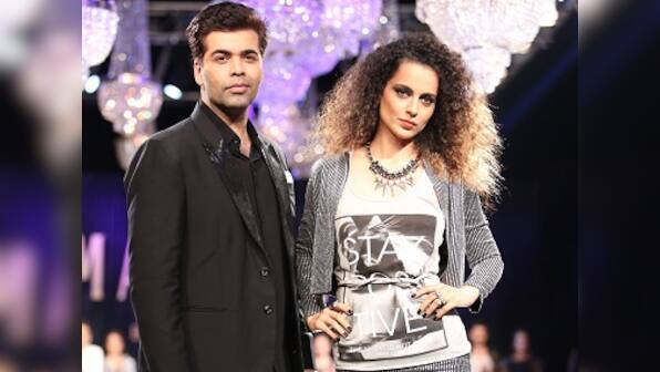 Kangana Ranaut, Karan Johar's debate on nepotism in Bollywood is hitting (wrong) headlines