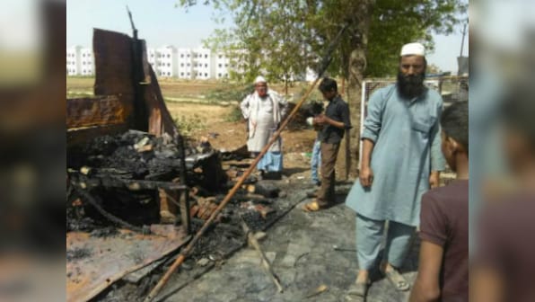 UP: Three meat shops set ablaze in Hathras district amidst crackdown on slaughterhouses