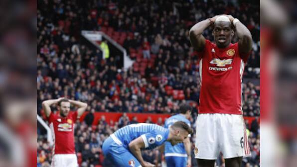 Premier League: Manchester United held by 10-man Bournemouth as Zlatan Ibrahimovic misses penalty