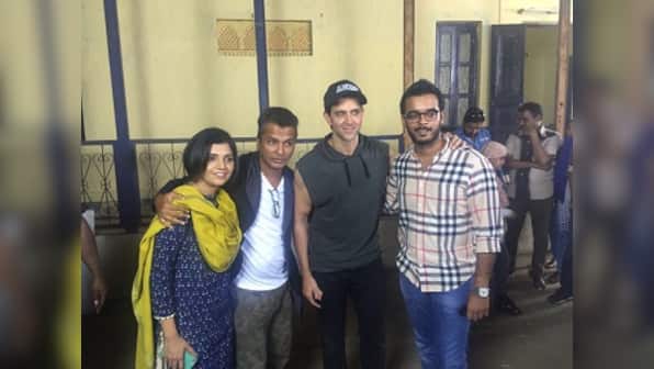 Hrithik Roshan shoots a cameo for fashion designer Vikram Phadnis' directorial debut