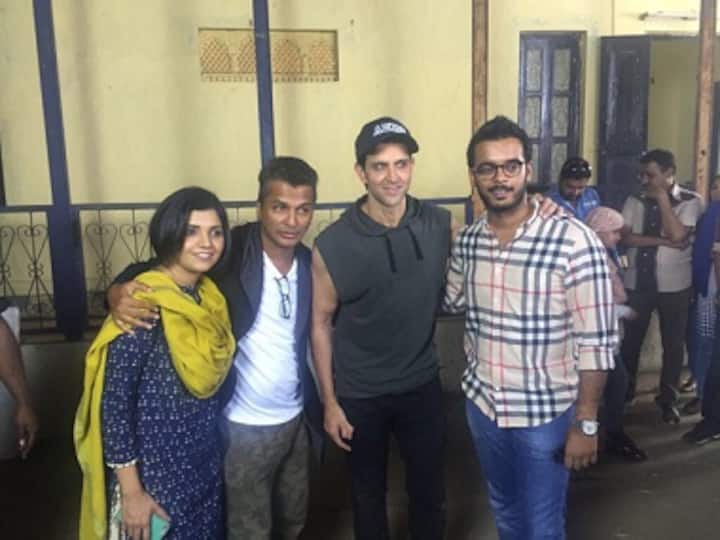 Hrithik Roshan shoots a cameo for fashion designer Vikram Phadnis' directorial debut