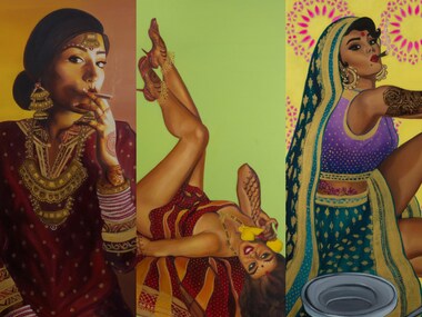 Badass Indian pin-ups Art that challenges what an Indian woman looks like-Living News , Firstpost image