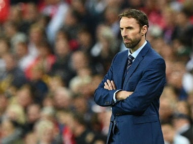 File photo of England coach Gareth Southgate. AFP