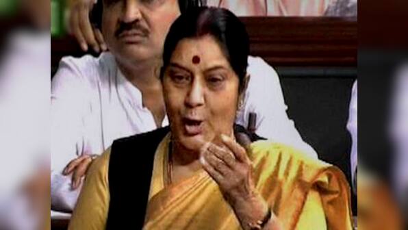 Sushma Swaraj addresses Parliament on racial attacks in US, assures the safety of Indians abroad