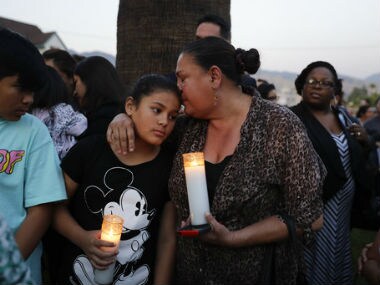 File photo of California shooting. AP